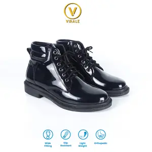 Sepatu Kerja PDH TNI POLRI Pria Formal Kilap Pantofel Shoes Mamojo Store PDHK