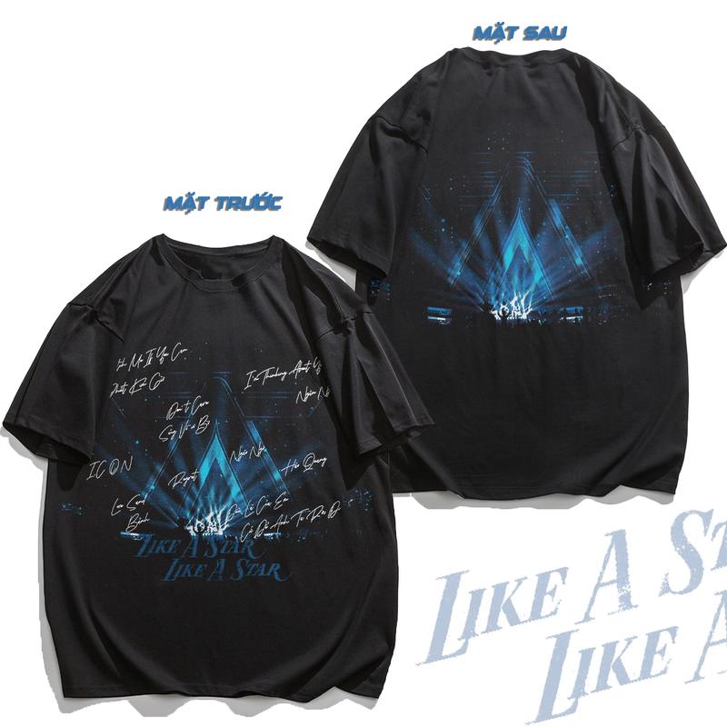 Product Introduction of Áo Thun Tên Bài Hát Hit Anh Trai Say Hi, Áo Thun Unisex Form Rộng Chất Mềm Mỏng Thoáng Concert ATSH Menswear Cổ Tròn 3