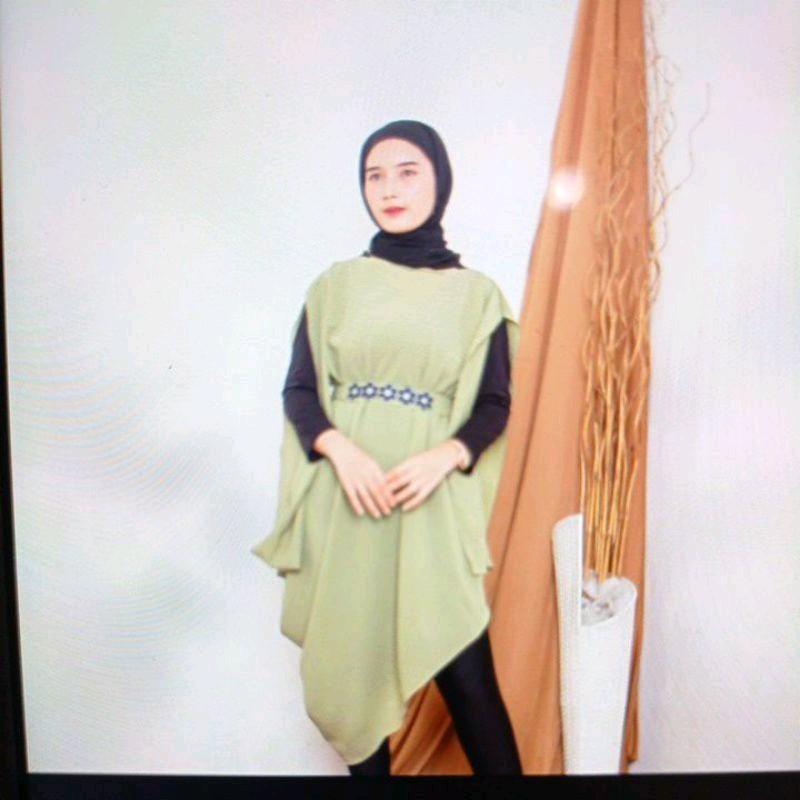 outer kaftan kondangan kaftan modern kaftan rinjani Gamis Tebal 6