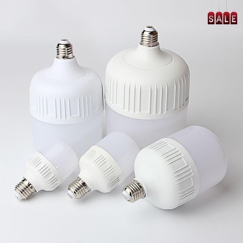 Bóng đèn LED 50w 40w 30w 20w 10w 5w siêu sáng tiết kiệm điện, LED BULB trụ LINH PHI chống nước BẢO HÀNH đổi mới 6 tháng