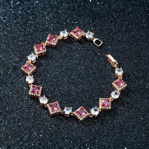 Gelang Tangan Kiub Gula, Gaya Perancis, Mewah Mampu Milik, Untuk Wanita, Niche Vintaj, Indah, Turap Zirkon Mikro, Barang Kemas Geometrik Perak Permata Bangles Bracelets