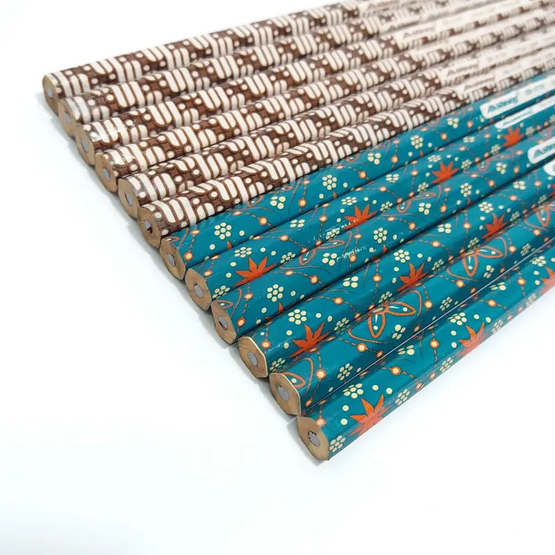 Shining Pensil 2B Batik Set 12 Pc ( SB-2100 ) 1 Lusin isi 12 pcs 5