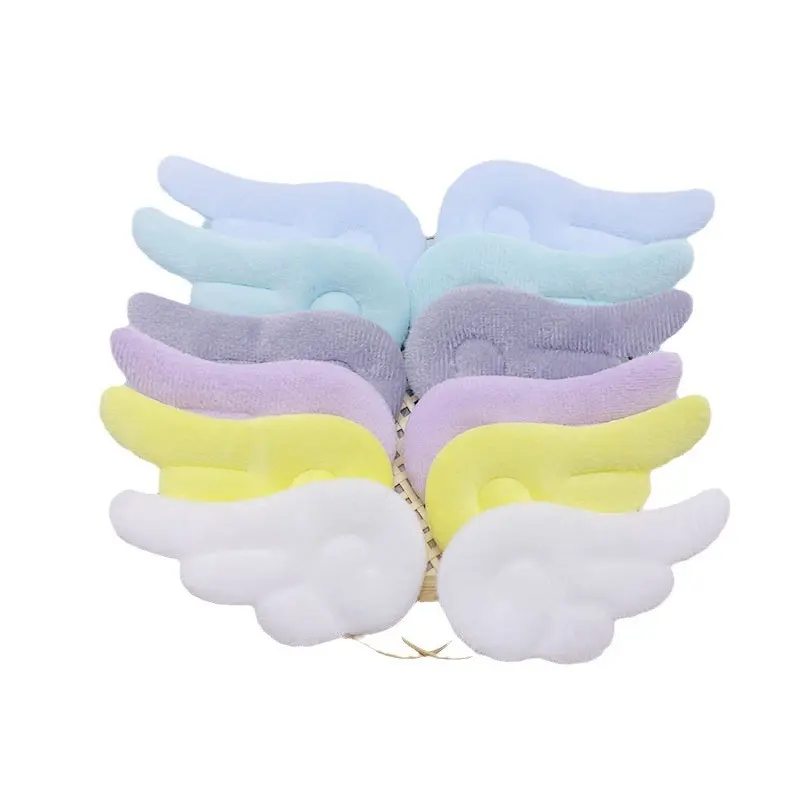 Double sided plush angel wing accessory