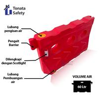 Gambar Road Barrier / Water Barrier / Pembatas Jalan dari Tonata Indonesia Kab. Tangerang 3 Tokopedia
