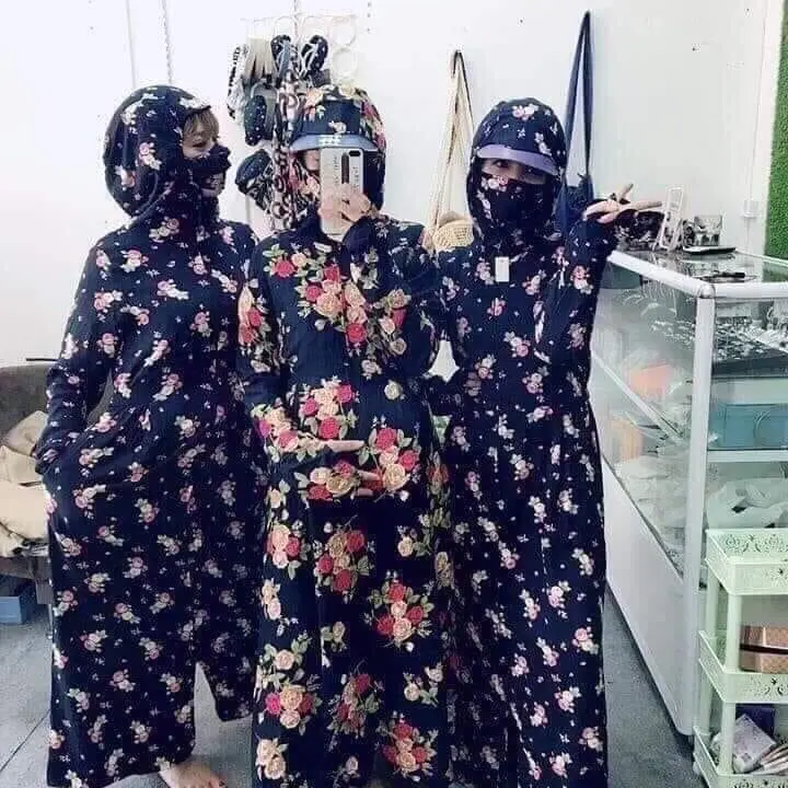 ÁO NẮNG LANH DÀI THÂN 2 lớp