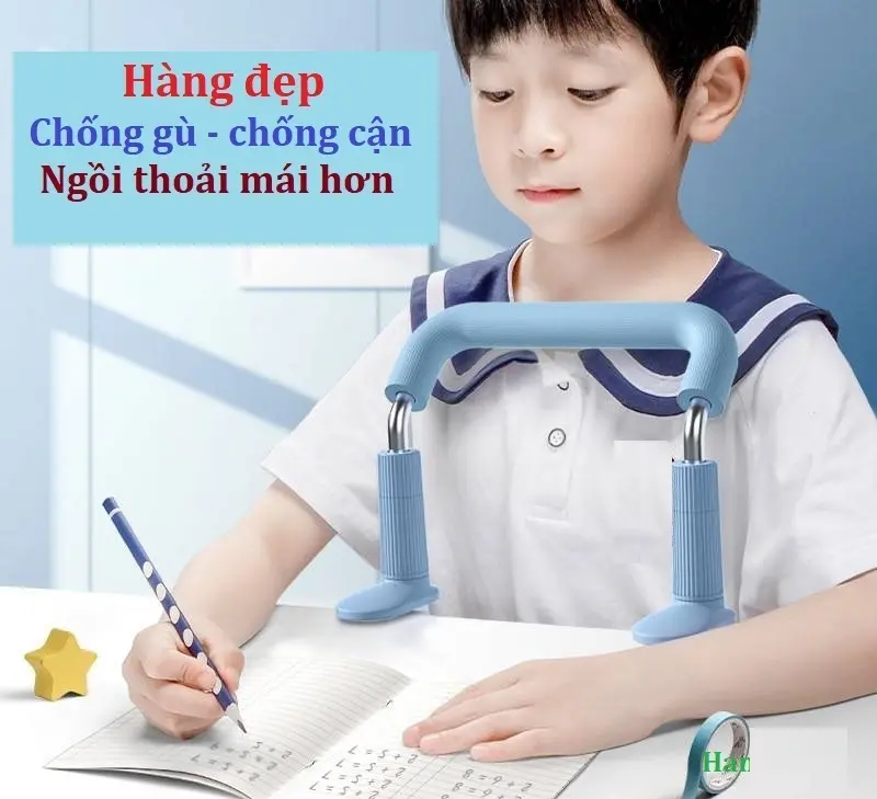 Giá đỡ chống cận, chống gù lưng, chỉnh tư thế ngồi chuẩn cho bé