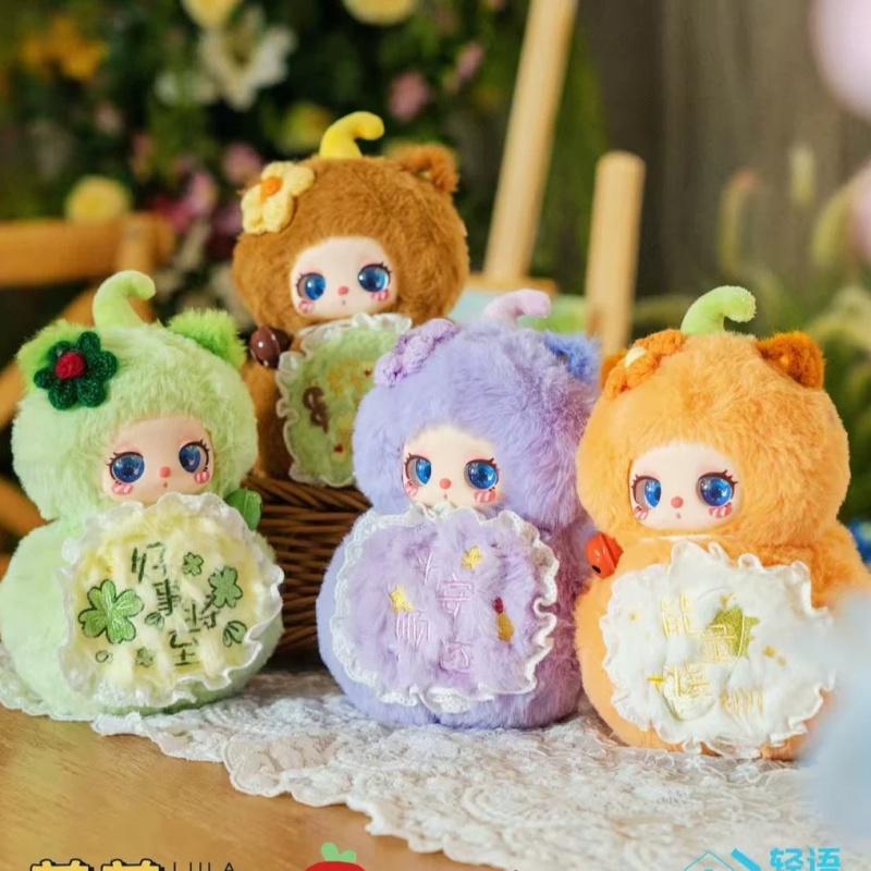 Hộp Búp Bê Nhồi Bông Chủ Đề Dream Fulu May Mắn Liila, Thật, Ba Búp Bê Mới Fu Lu, Đồ Chơi Hợp Xu hướng Dễ Thương, Đồ Trang Trí, Quà Sinh Nhật, Thích Hợp Cho Bé 1