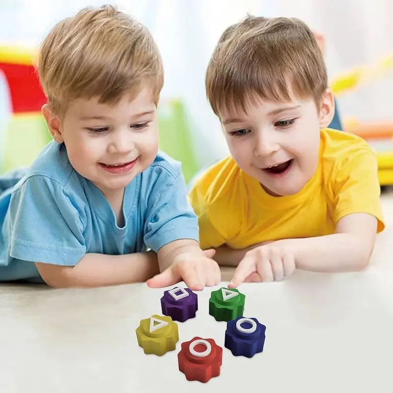 Đồ Chơi Bắt Đá Truyền Thống Hàn Quốc Squid Game Gonggi, 5 Cái / bộ, Đạo Cụ Xúc Xắc Trò Chơi 4