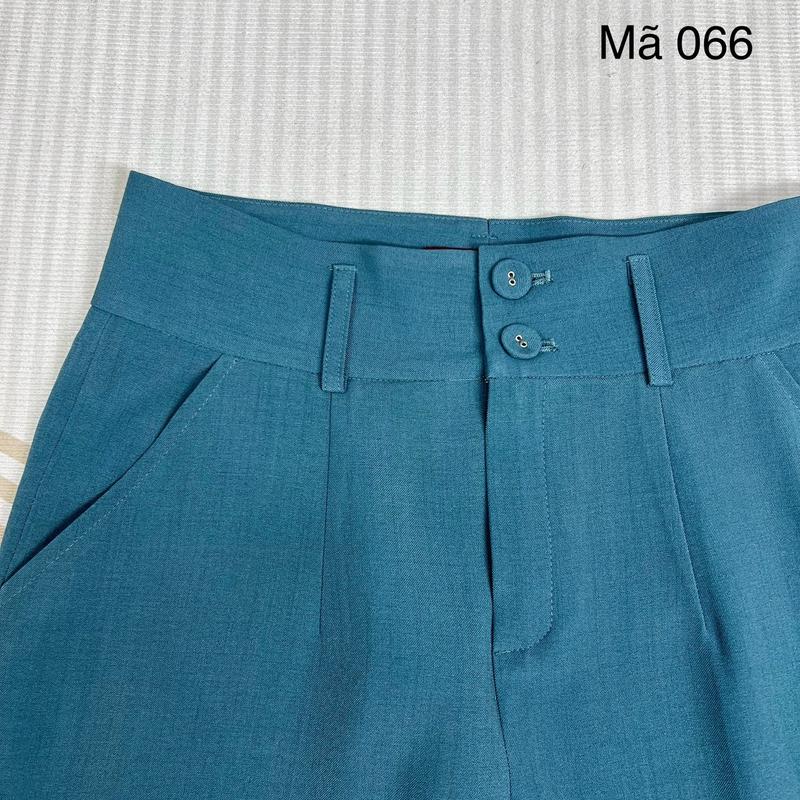 Quần âu dáng baggy mã 066 chất xước lạnh mềm mỏng nhẹ và mát thanh lịch cho nữ. THÀNH NAM 9