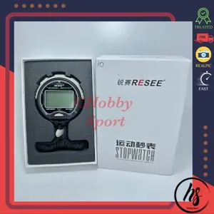 Stopwatch Resee RS1010 10 Memory Digital Timer Pengukur Waktu Olahraga
