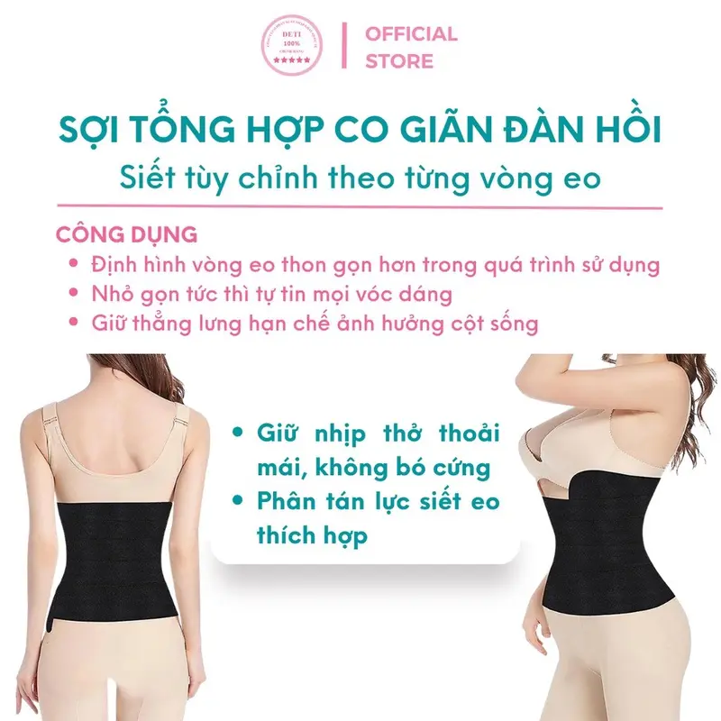 Đai Gen Quấn Dành Cho Cả Nam Và Nữ Giúp Siết Eo Thon Gọn Lấy Lại Vóc Dáng Ưng Ý Cho Mọi Người 8