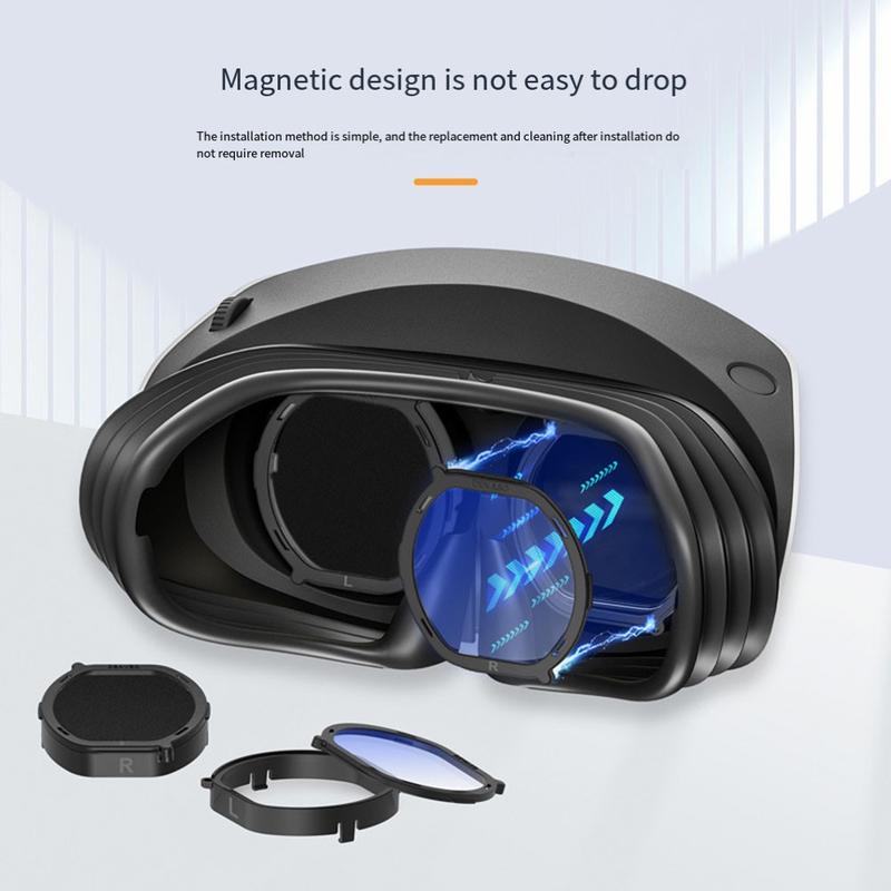 VR Prescription Lenses for PS VR2: Anti-Blue Light Magnetic Protection Frame 2