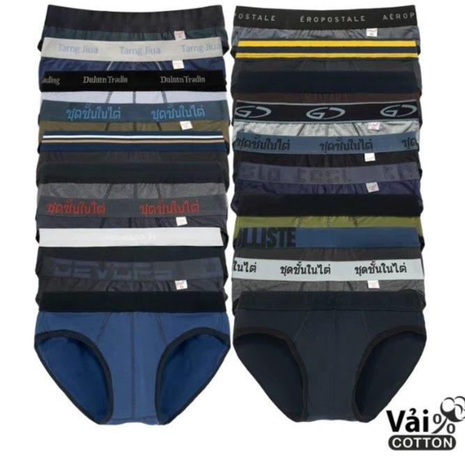 Combo 10 Quần sịp nam cotton 4 chiều co giãn êm ái ... Boxer Quần Boxer