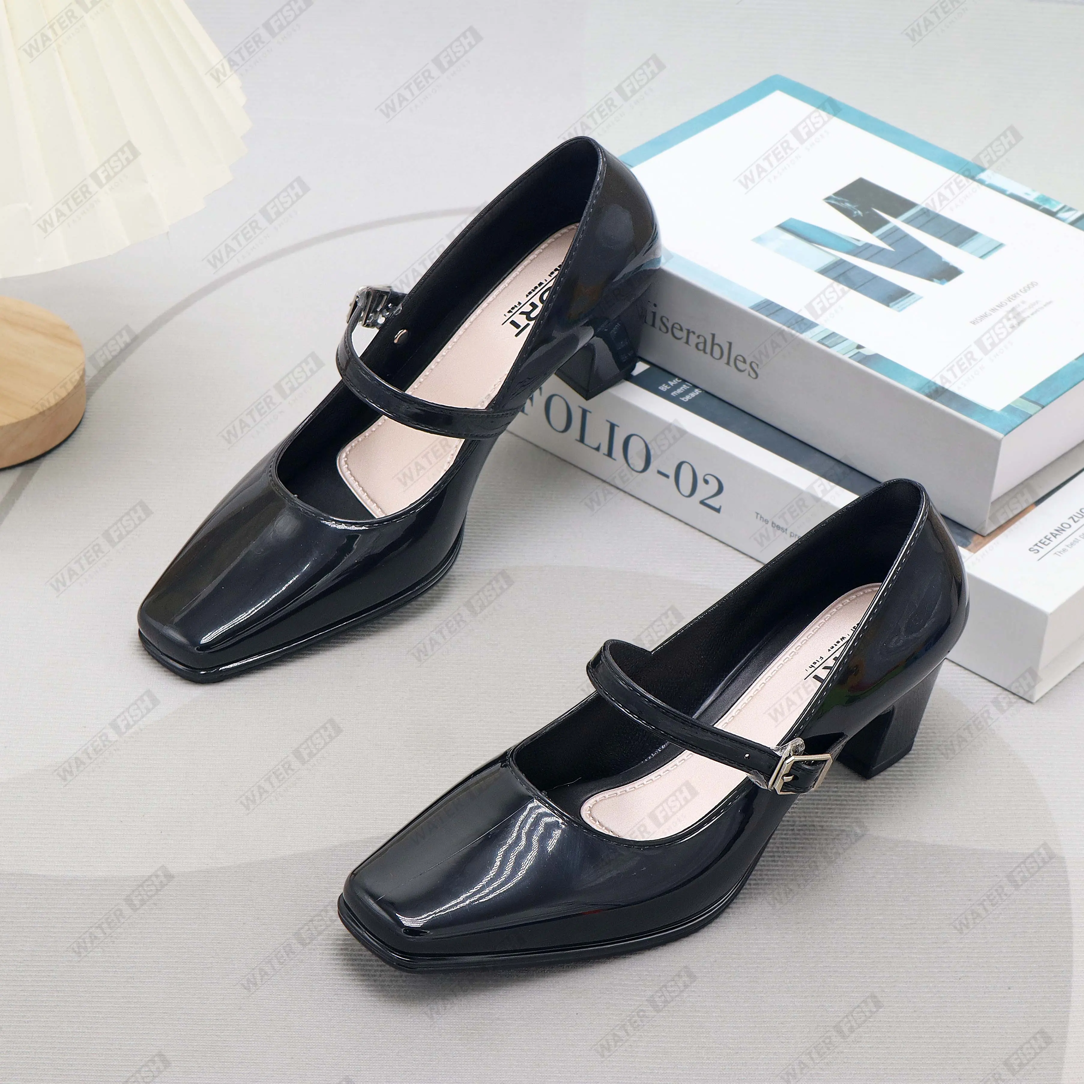 Women's High Heel Leather Shoes for Business and Office - Fashionable Footwear (COD) - Classy Heeled Comfort Elegant Girl Stylish Classy Footwear