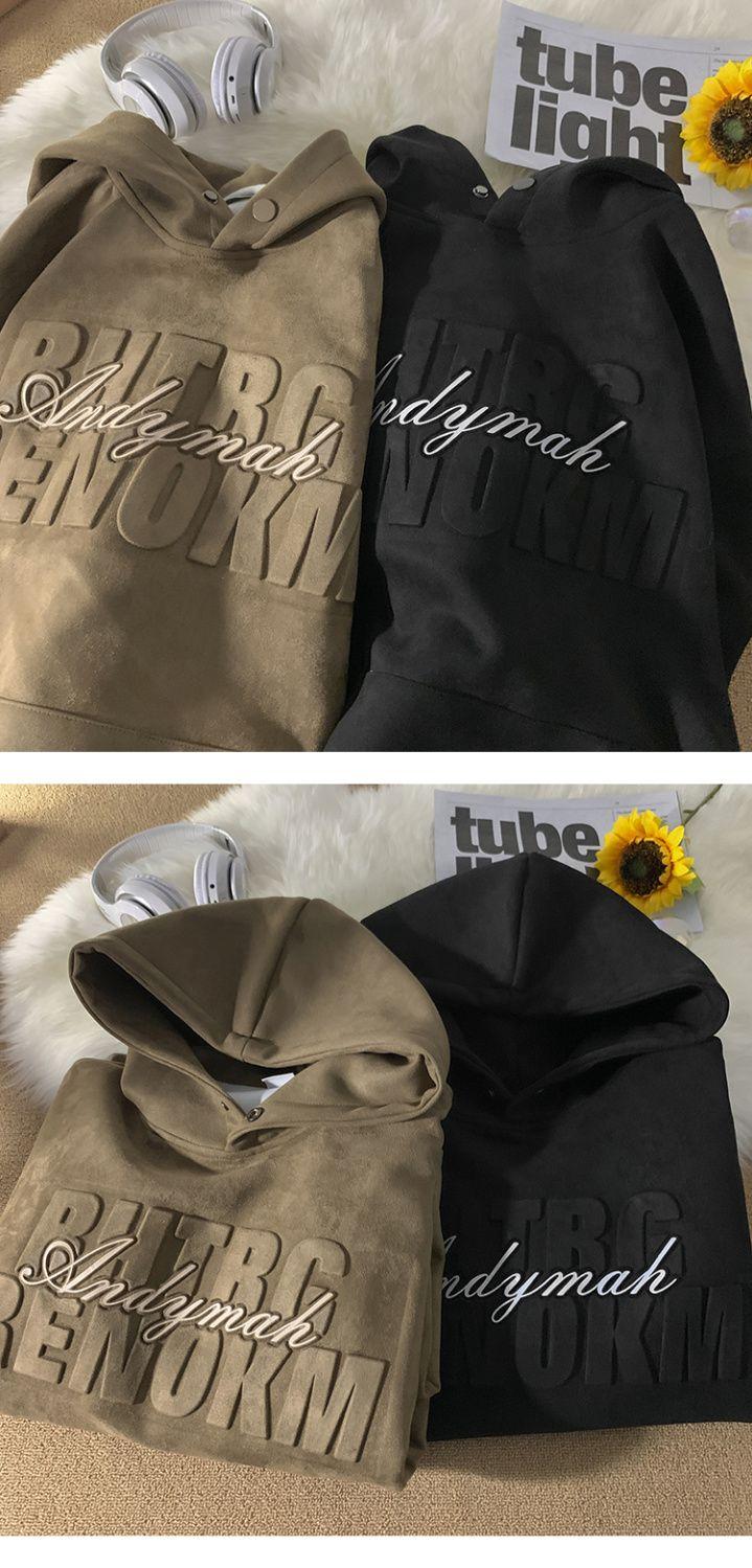 Product Introduction of Áo Hoodie Nặng, Dành Cho Nam Giới, Thương Hiệu Hợp Xu Hướng Có Mũ Trùm Đầu, Thích Hợp Cho Mùa Thu Và Mùa Đông, Thanh Thiếu Niên Và Học Sinh Trung Học, Phong Cách Cổ Điển Mỹ, Hàng Mới Về 2023, Áo Có Mũ Trùm Đầu 10