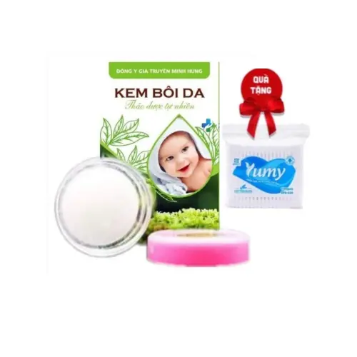 Kem bôi da minh hùng hết hăm, tràm sữa + quà Cho Bé