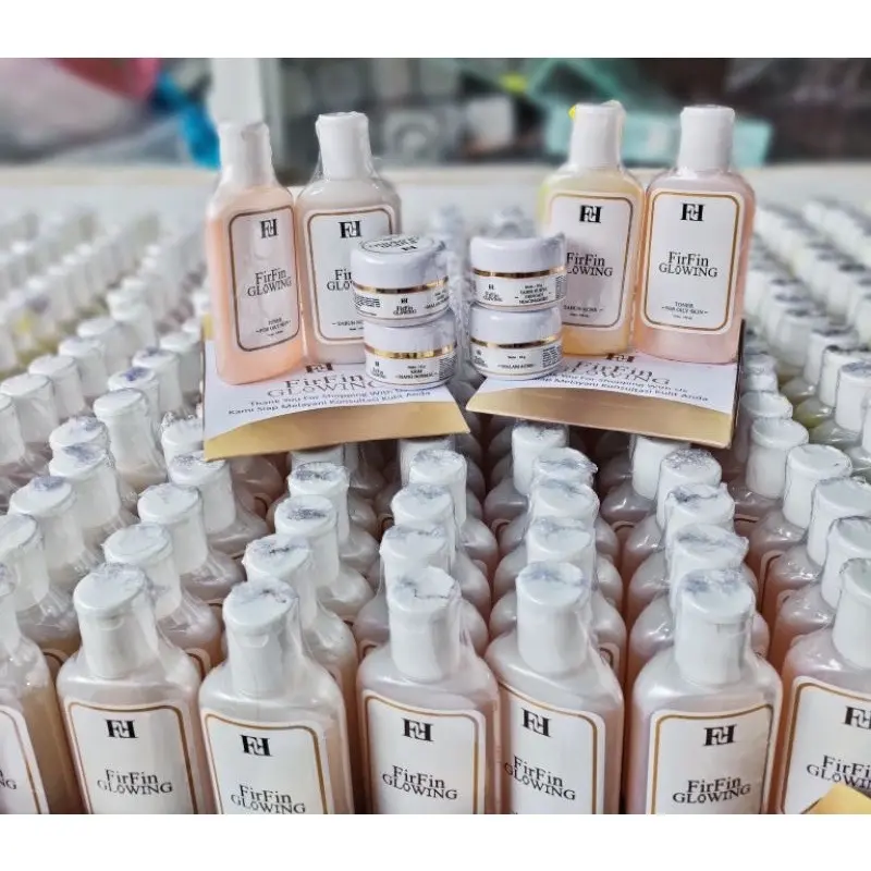 Firfin Glowing Original BPOM Kulit Kering Kulit sensitif Wajah Vitamin Membersihkan Berminyak Memutihkan