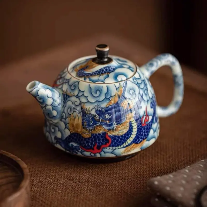 Ấm sứ Long Vân và hộp quà cao cấp 0