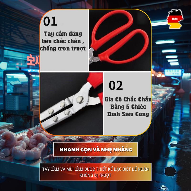 Product Introduction of Kẹp Bắt Lươn, Rắn, Hải Sản, Cua Ghẹ, Tôm Hùm Thiết Kế Tiện Dụng-Kích Thước 52cm Chuyên dụng Bắt Cá Đi Câu 8