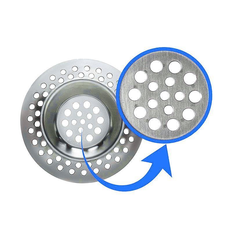 Stainless Steel Kitchen Sink Strainer - 7.5cm, Long-Lasting, Clogging Protection. #KitchenStrainer #StainlessSteel #SinkFilter 6