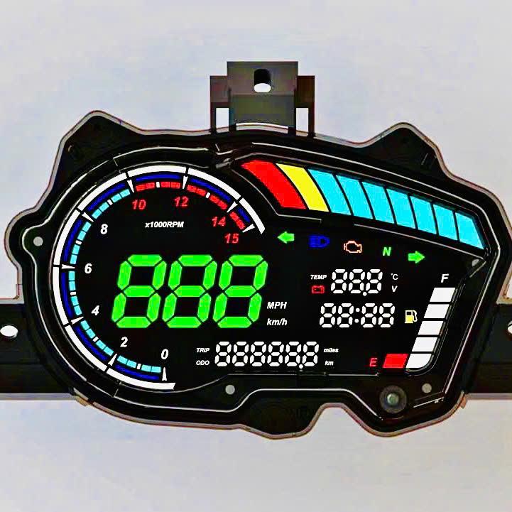 Đồng hồ Koso Exciter 150 full led Điện tử lắp đặt như zin - tặng kèm phim cao cấp - phụ kiện