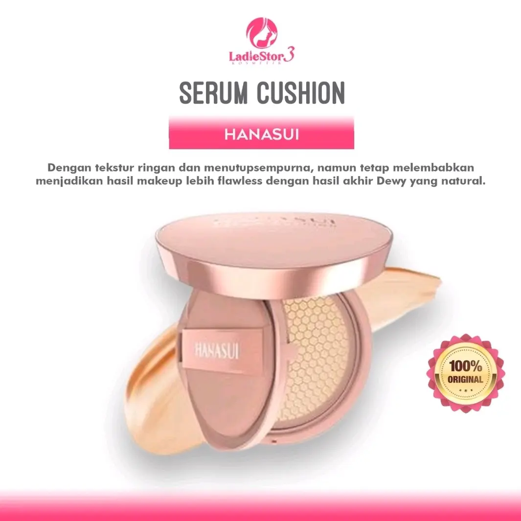 Cushion Hanasui Medium Coverage Wajah