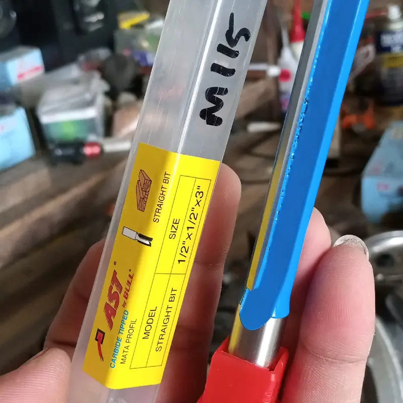 Mata profil i AST straight bit 1/2x1/2x3 inch 12mm 1