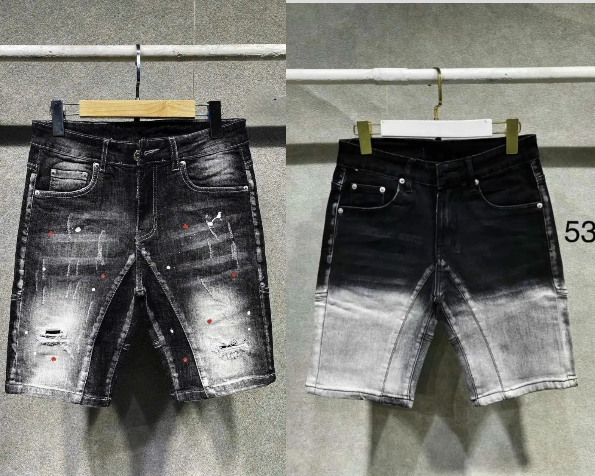 Quần short jean mài xước nhẹ in chữ phong cách . chất vải jean co giãn bốn chiều thoáng mát , form quần dễ phối đồ cho ae Nam Menswear