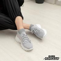 Gambar ELLORA Sneakers Wanita (36-40) Sepatu Sport Casual Anti Slip Bagus Keren Kece Elegant Bahan Mesh UB02 - Grey, 36 dari Ellora Sneakers Kab. Tangerang 3 Tokopedia