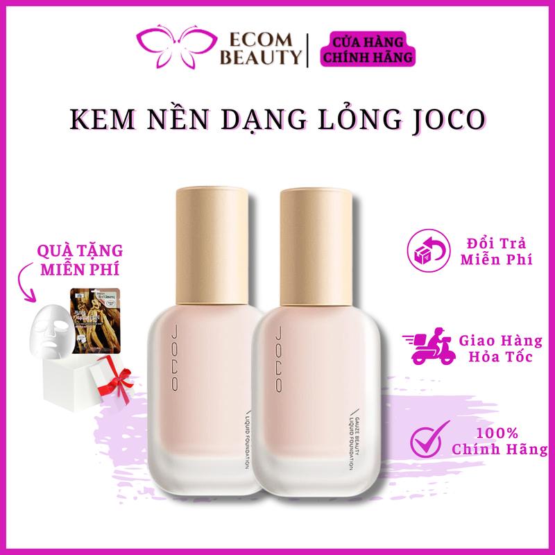 Kem nền dạng lỏng JOCO - Kem nền JOCO dạng lỏng che khuyết điểm, kiềm dầu, độ che phủ cao Mỹ Phẩm Cosmetic Women