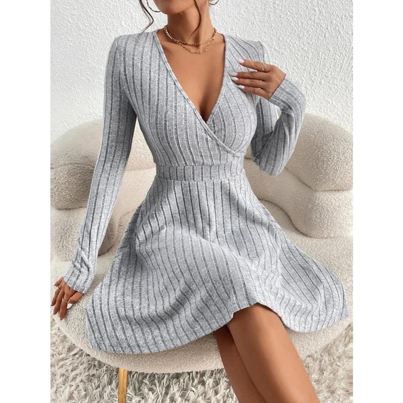 Sexy Digital Print Deep V Neck Long Sleeve Slim Bodycon Dress Sexy Digital Print Deep V Neck Long Sleeve Slim Bodycon Dress