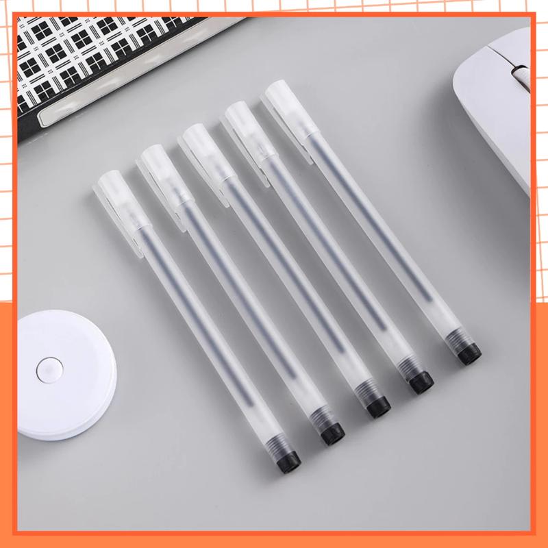 Product Introduction of [Big Sale] pen con Bút bi Gel bấm Màu Đen/Đỏ/Xanh, Ngòi 0.5mm, Nhanh Khô Không Lem, Thân Bút Nhám Sang Trọng, Viết Êm Không Nhòe bút siêu tạ bút nhân phẩm xịn bút gel nắp cài back school đồ dùng học tập bút không ngòi bút nước 22