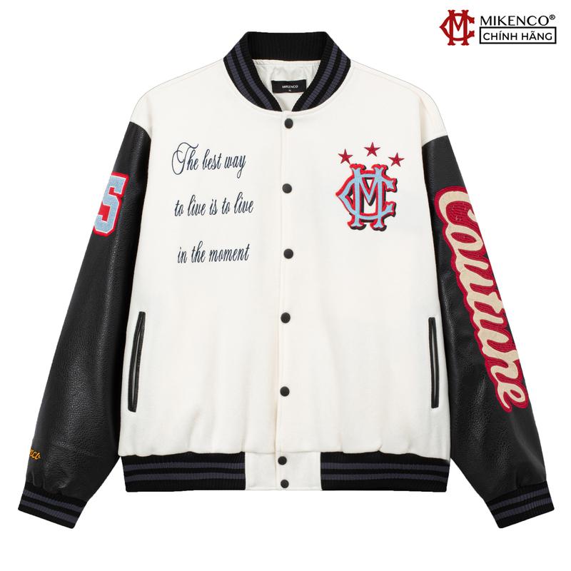 Áo khoác varsity unisex MIKENCO The Vision Varsity