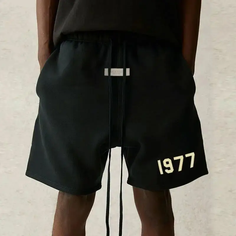 Essentials Cotton Shorts Summer Street Running Sports Pants Man/Women Hip Hop Half Pants Beach Pants S-4XL Free Shipping