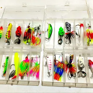 PAKET 5PCS UMPAN CASTING + BOK UMPAN CASTING GABUS DAN TOMAN.