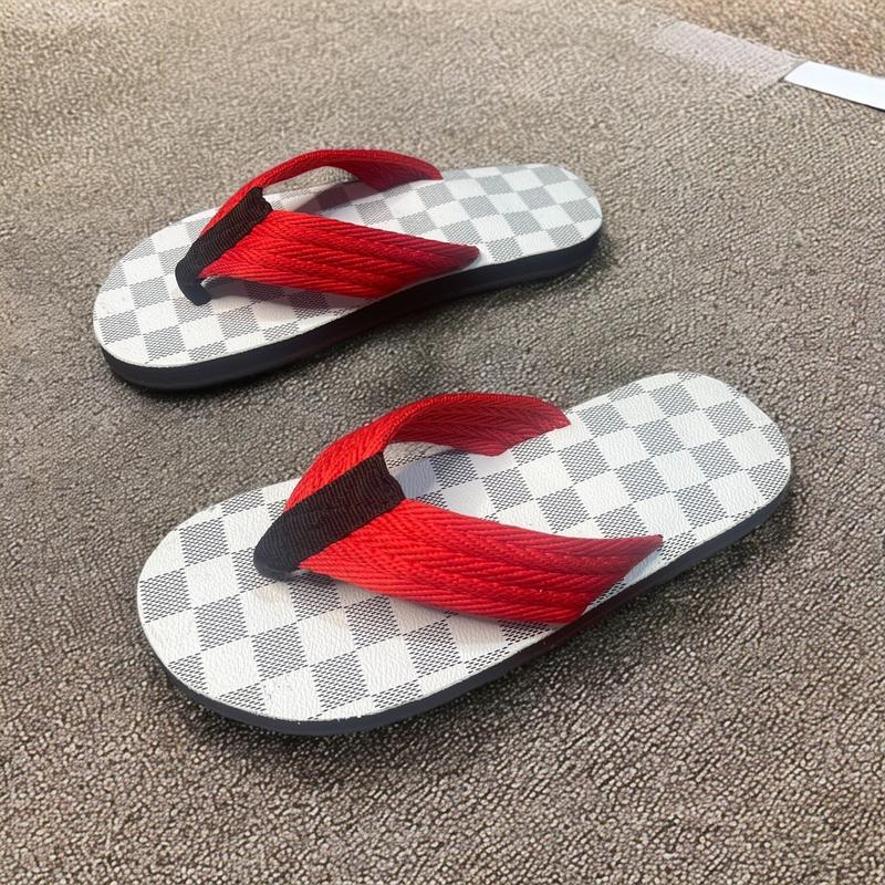 Product Introduction of [3]  Dép Xỏ Ngón Nam,Dép Tông,Dép Đi Biển Bề Mặt Hoạ Tiết Caro Kết Hợp Quai Dù Đế Cao Su Sandal depnamdep 2024 dép dibien depkep nam DéP Nhung 13
