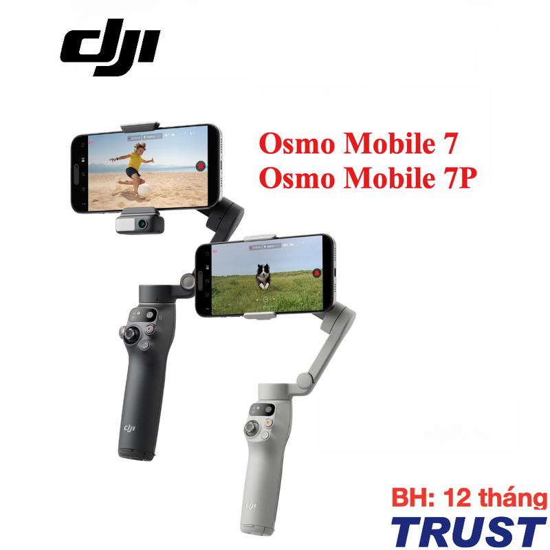 Gimbal chống rung điện thoại DJI Osmo Mobile 7, Mobile 7P có thể kéo dài - Chính Hãng