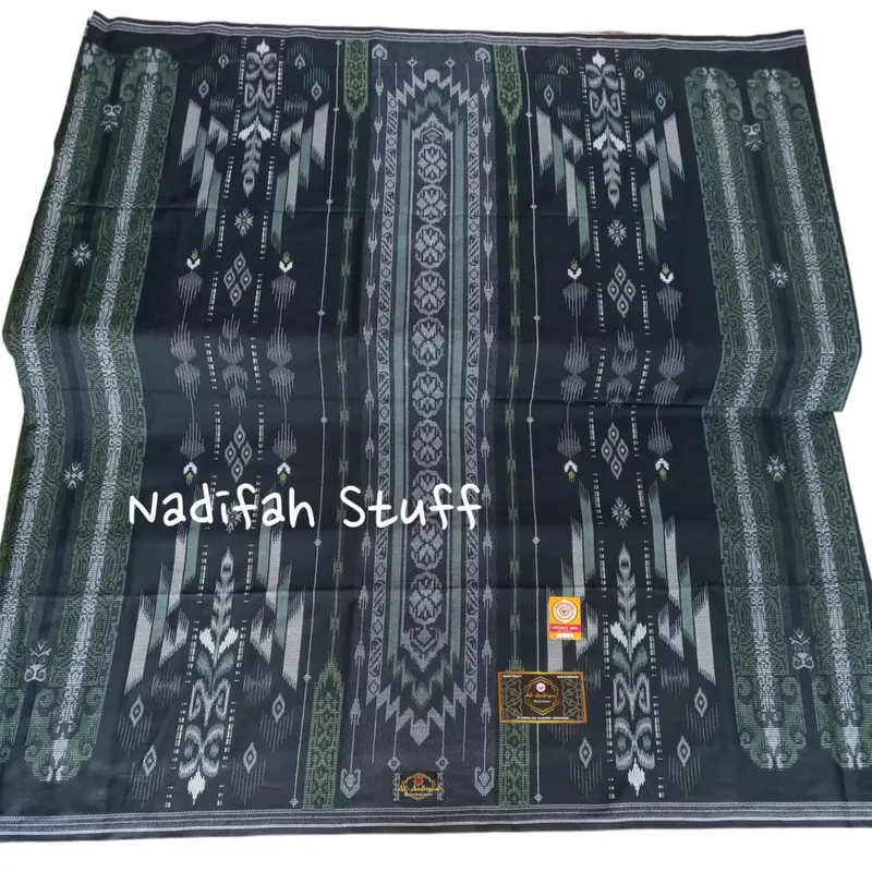 Al anbiyaa Black Series Sarung Pria Dewasa Motif BHS ARDAN Katun Nyaman 3