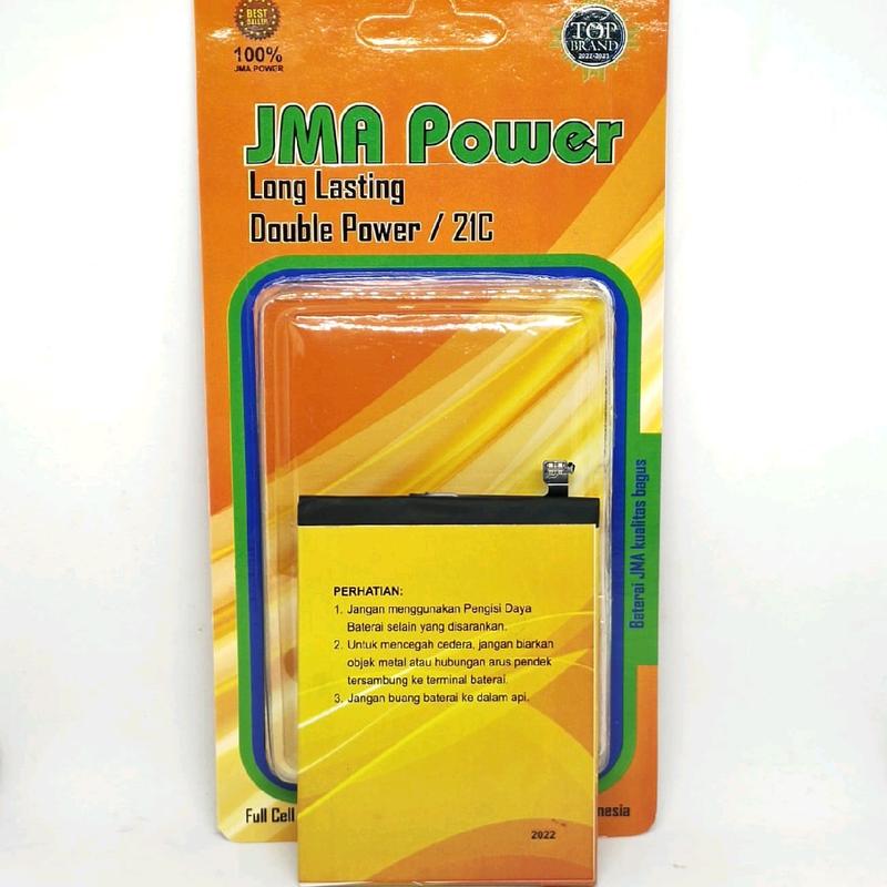 Baterai JMA Power Double Power Original For Asus Zenfone Max Pro M1/ Max Pro M2 C11P1706 battery 8000 mAh Bonus Handsfree dan Lem Perekat Baterai 2