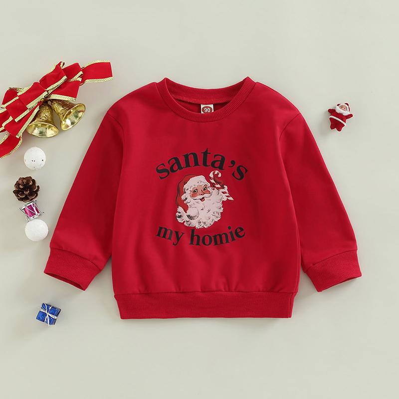 Product Introduction of Kid Boys Girls Shirt, Long Sleeve Round Neck Letters Print Street Party Casual Loose Fall Spring Tops 43