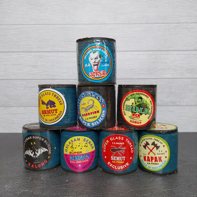 Gelasan bonit 1200 - 2000 yard ( harga tertera untuk 1 pcs bukan 1 pack) 1