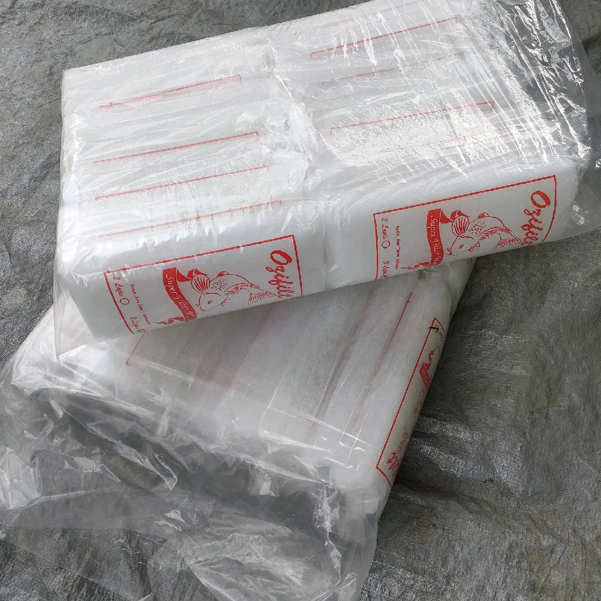 Paket Hemat Kapas Filter Aquarium Ozifilt/ Grosir Filter Aquarium/Kapas Filter Aquascape