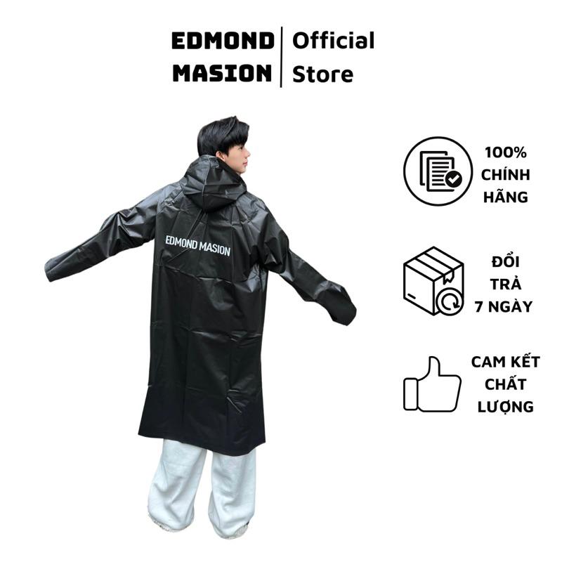 Áo mưa EDMOND MASION người lớn học sinh nam nữ thời trang cao cấp EVA MONOGRAM