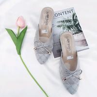 Sepatu sandal pesta anak perempuan terbaru heels brokat anak ...