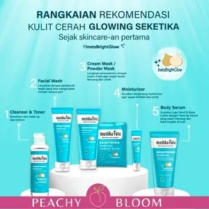 MUSTIKA RATU Brightening Bengkoang | Krem Masker Body Lotion Pembersih Penyegar Bengkuang