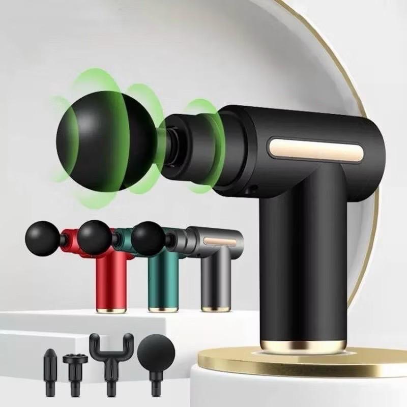 Máy massage đa năng cầm tay 4 đầu 6 chế độ - TT79