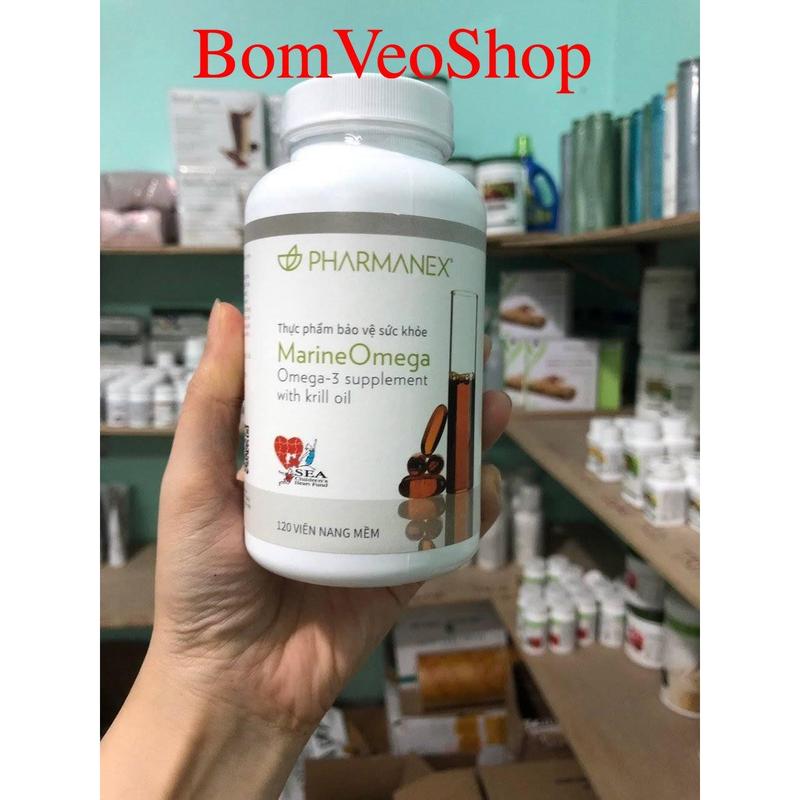 (CHUẨN HÀNG CTY CÓ TEM VÀ CHỮ TIỂNG VIỆT) Dầu Cá Marine Omega Nuskin 120 Viên BomVeoShop