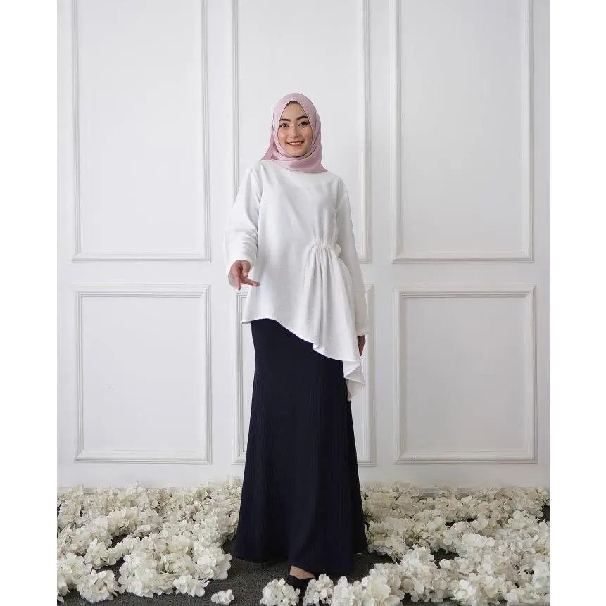 KEIZHA & SOLEHA Goreme Blouse Atasan Wanita Lengan Panjang