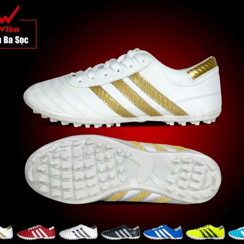 Giày bóng đá 3 sọc đã full đế 0