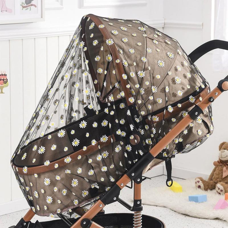 Product Introduction of Baby Stroller Mosquito Net Pushchair Cart Insect Shield Net Baby Stroller Accessories Mesh Safe Infants Protection Mesh Cover 17